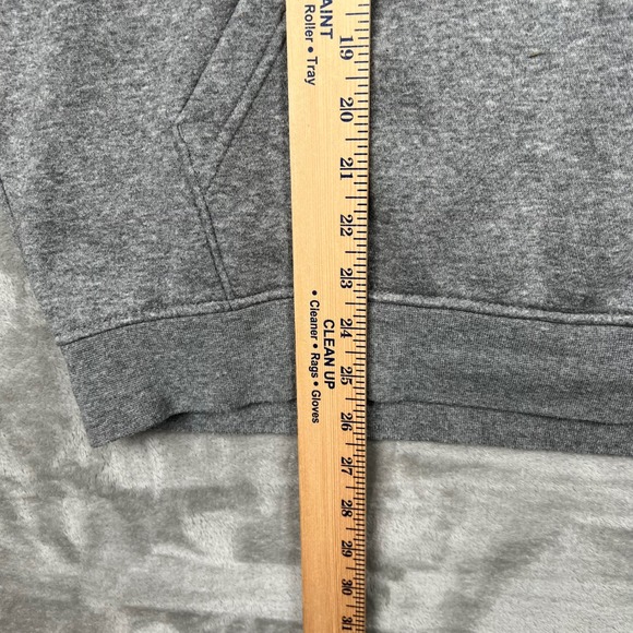 Jordan Jumpman Grey Fleece Hoodie Pullover Athletic Casual Size M FV7281-091 - Picture 5 of 10